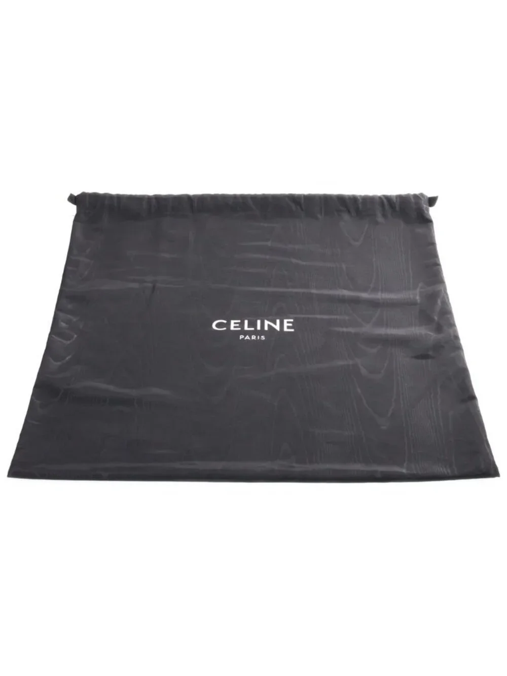 Celine Medium Cabas Triomphe Canvas Leather Tote Bag Brown